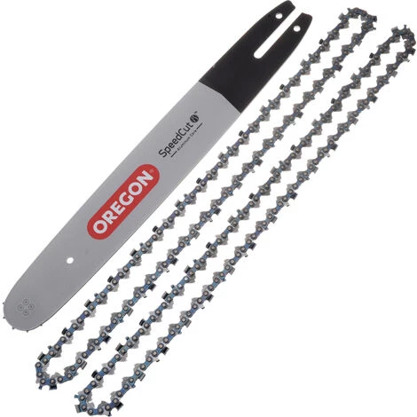 JARDIAFFAIRES Combo Oregon Guide 40cm 160TXLBA074 + 2 Chaines 95TXL062E 3 JARDIAFFAIRES Combo Oregon Guide 40cm 160TXLBA074 + 2 Chaines 95TXL062E