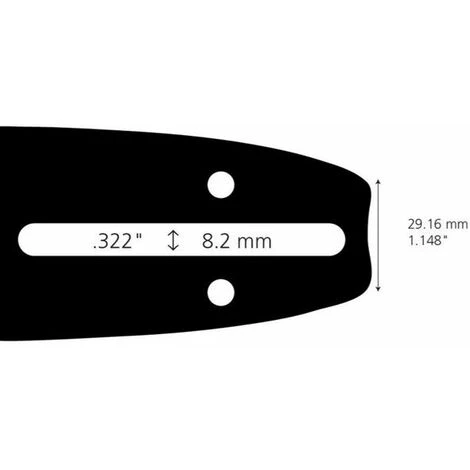 Guide Chaîne Tronçonneuse Carlton 3/8LP 050 4 Guide Chaîne Tronçonneuse Carlton 3/8LP 050 – Image 2