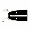 ADAPTABLE Guide Chaine Tronçonneuse Makita 35cm 3/8 Lp .050 (1,3mm).