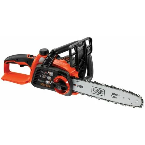 BLACK & DECKER Tronçonneuse Sans Fil - 30 Cm - 36 V - 2 Ah - 5 M/s - Griffe 5 Dents - Réservoir De 110 Ml Transparent (GKC3630L20-QW) 4 BLACK & DECKER Tronçonneuse Sans Fil - 30 Cm - 36 V - 2 Ah - 5 M/s - Griffe 5 Dents - Réservoir De 110 Ml Transparent (GKC3630L20-QW) – Image 2