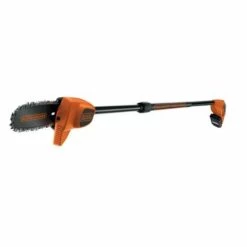 BLACK & DECKER Elagueur Sur Perche Sans Fil 18V Avec Batterie 2Ah Et Chargeur - Manche Télescopique 1,74m à 2,92m - Branche Ø 18cm - BLACK+DECKER GPC1820L20-QW