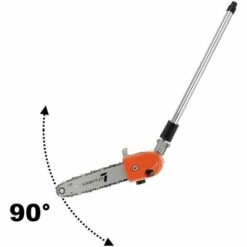 GT GARDEN Élagueuse Thermique Sur Perche Avec Tête Orientable, 52 Cm3, 3 CV, Longueur 4.15 Mètres 10 GT GARDEN Élagueuse Thermique Sur Perche Avec Tête Orientable, 52 Cm3, 3 CV, Longueur 4.15 Mètres -Tronçonneuse et accessoire Soldes 2022 15128010 4
