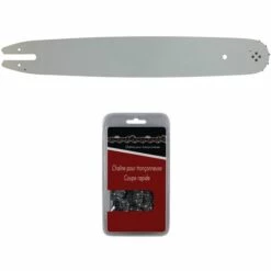 GT MARKET Guide 35 Cm (14 Pouces) + Chaîne 50 Maillons - Compatible Tronçonneuses STIHL MS 170, 171 Et 180