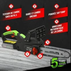 CONSTRUCTOR Tronçonneuse Sans Fil 20 V (sans Batterie) -Tronçonneuse et accessoire Soldes 2022 15578730 3