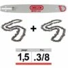 Pack 1 Guide + 2 Chaînes Tronçonneuse Oregon SFHD009 3/8 058 | 38cm -Tronçonneuse et accessoire Soldes 2022 16542828 1