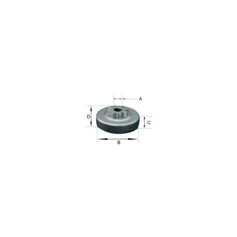 5131000569 - Pignon De Chaine 3/8 6 Dents Pour Tronconneuse HOMELITE 4 5131000569 - Pignon De Chaine 3/8 6 Dents Pour Tronconneuse HOMELITE – Image 2