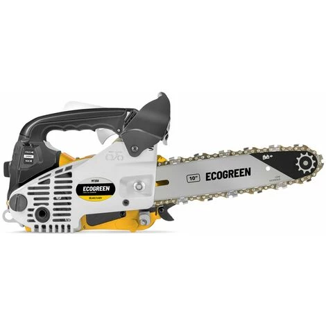 Tronconneuse MT250 Moteur à Essence 2 Temps 25cc 1,4cv. Épée De 10 Pouces. Nombre De Dents 40. Guidon Ergonomique. Harnais D'épaule - Ecogreen 4 Tronconneuse MT250 Moteur à Essence 2 Temps 25cc 1,4cv. Épée De 10 Pouces. Nombre De Dents 40. Guidon Ergonomique. Harnais D'épaule - Ecogreen – Image 2