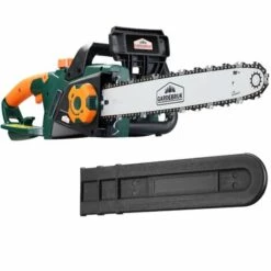 GARDEBRUK - Tronçonneuse électrique Max. 2800W Guide-chaîne 45cm Frein Vitesse 16m/s Branche Lubrification Automatique De La Chaîne 150ml Huile