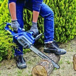 HYUNDAI Tronçonneuse électrique 2200W 40cm HTRE2240 -Tronçonneuse et accessoire Soldes 2022 18727235 5