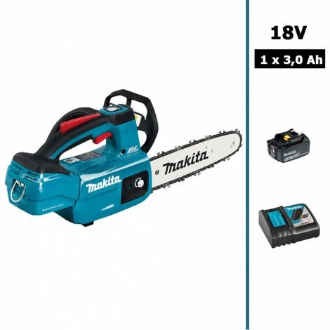 Tronçonneuse D'élagage 18V 25cm DUC254 Avec 1 Batterie 3Ah MAKITA 3 Tronçonneuse D'élagage 18V 25cm DUC254 Avec 1 Batterie 3Ah MAKITA