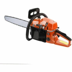 OOBEST Tronçonneuse Thermique 52 Cm3, 3 CV, Guide 45 Cm, 2 Chaînes -Tronçonneuse et accessoire Soldes 2022 20415042 3
