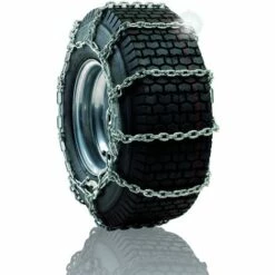 GARDEXX Jeu De Chaînes à Neige, Chaînes D'échelle Pour Tracteurs De Pelouse, 20x8.00-8, 20x8.00-10