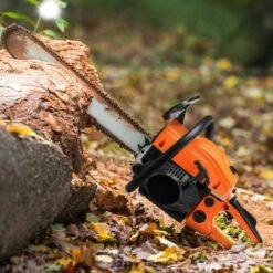 BATHRINS Tronçonneuse Thermique 58 Cm3, 50 Cm, 2 Chaînes -Tronçonneuse et accessoire Soldes 2022 23065251 3