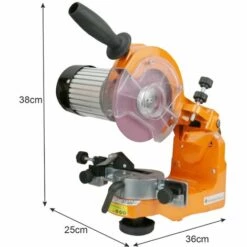 ECOMSOF Affûteuse De Chaîne De Tronçonneuse Outil D'Affûtage Électrique 2300 W 2 Meules Affûteur 3000 Tr/min Meules : 3,2 Mm Et 4,7 Mm -Tronçonneuse et accessoire Soldes 2022 25124730 4