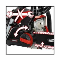 Scie à Chaîne à Essence GC-PC 1435 I TC SET Einhell -Tronçonneuse et accessoire Soldes 2022 27123461 3