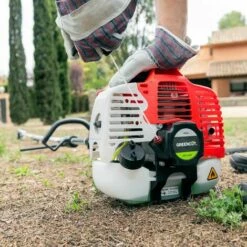 Tronçonneuse Elagueuse à Essence 2 Temps 65cc 4,9cv, Longueur De L'épée 305 Mm, Distance Maximale 5m - Greencut PP650X -Tronçonneuse et accessoire Soldes 2022 2746547 5