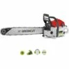 Tronçonneuse Moteur à Essence 2 Temps 72cc 4,2cv, épée De 24 Pouces. épée Dentelée, Guidon Ergonomique - Greencut GS720X -Tronçonneuse et accessoire Soldes 2022 2746548 1