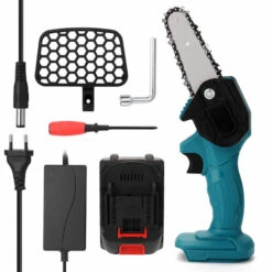 ASUPERMALL Electrique Rechargeable Elaguer Electrique Scies A Bois Petite Une Seule Main Scie Electrique Jardin Connexion Mini Brosse Electrique Scie A Chaine, Type 1 -Tronçonneuse et accessoire Soldes 2022 27969479 3