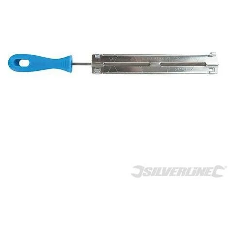 SILVERLINE Lime Pour Chaîne De Tronçonneuse, 4 Mm (5/32"), 4 Mm (5-32) 4 SILVERLINE Lime Pour Chaîne De Tronçonneuse, 4 Mm (5/32"), 4 Mm (5-32) – Image 2