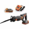 Scie Sabre Sans Fil 20V FUXTEC FX-E1SS20 - Set Avec Batterie 2Ah Et Chargeur 2,4A