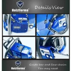 HOLZFFORMA Tronçonneuse Thermique G466 77cc Guide 60cm De Coupe -Tronçonneuse et accessoire Soldes 2022 29226725 3