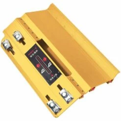 HAPPYSHOPPING Dispositif De Chanfreinage De Carreaux De Ceramique A 45 Degres, Guide D'angle De Machine De Decoupe De Pierre De Bureau, Chanfrein Manuel Multifonction, Or -Tronçonneuse et accessoire Soldes 2022 29832919 2