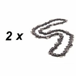 TIMBERPRO Lot De 2 Chaines 57 Maillons Pour Guide 16 Pouces (40 Cm) Tronçonneuse Thermique