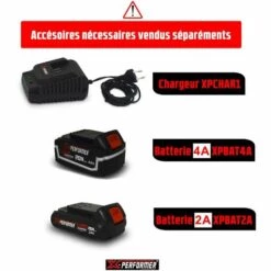Tronçonneuse 20V à Batterie X-Performer XPTR20LI - Long. De Coupe : 260 Mm - Sans Batterie Ni Chargeur 9 Tronçonneuse 20V à Batterie X-Performer XPTR20LI - Long. De Coupe : 260 Mm - Sans Batterie Ni Chargeur -Tronçonneuse et accessoire Soldes 2022 30676725 4