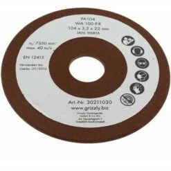 Disque D'affutage Pour Tronconneuse Florabest