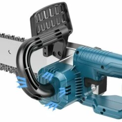COOFIX 8 Pouce Tronçonneuse électrique Sans Fil Scie à Chaîne à Une Main Rechargeable Pour La Maison Ou Le Jardin -Tronçonneuse et accessoire Soldes 2022 31061599 4