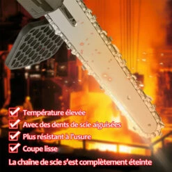 Kkmoon 6 Pouces 48Vf Scies D'élagage électriques à Vitesse Infiniment Variable, Rechargeables, Tronçonneuse à Brosse Pour Fendre Le Bois, Outil De Travail Du Bois 11 Kkmoon 6 Pouces 48Vf Scies D'élagage électriques à Vitesse Infiniment Variable, Rechargeables, Tronçonneuse à Brosse Pour Fendre Le Bois, Outil De Travail Du Bois -Tronçonneuse et accessoire Soldes 2022 31443170 5