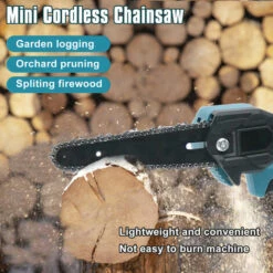 HAPPYSHOPPING Scie A Chaine Electrique De 6 Pouces, Scie D'elagage, Blue One Charge Et Une Charge Norme Europeenne - Blue One Charge Et Une Charge Norme Europeenne 9 HAPPYSHOPPING Scie A Chaine Electrique De 6 Pouces, Scie D'elagage, Blue One Charge Et Une Charge Norme Europeenne - Blue One Charge Et Une Charge Norme Europeenne -Tronçonneuse et accessoire Soldes 2022 32698739 3