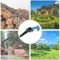 HAPPYSHOPPING Scie A Chaine Electrique De 6 Pouces, Scie D'elagage, Blue One Charge Et Une Charge Norme Europeenne - Blue One Charge Et Une Charge Norme Europeenne 10 HAPPYSHOPPING Scie A Chaine Electrique De 6 Pouces, Scie D'elagage, Blue One Charge Et Une Charge Norme Europeenne - Blue One Charge Et Une Charge Norme Europeenne -Tronçonneuse et accessoire Soldes 2022 32698739 4