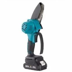 VIOLEWORKS Scie à Chaine 4" Tronconneuse à Batterie élagueuse électrique Sans Fil 18V 1200W 1 Batterie Tronconneuse électrique Avec Affichage 6000 MAh -Tronçonneuse et accessoire Soldes 2022 32833736 4