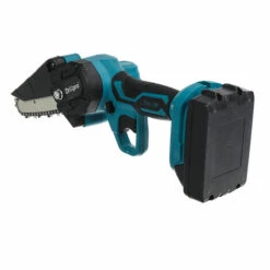 ZEBRAA 26V Mini Scie à Chaine électrique Sans Balais 4 Pouces Thermostat Sans Fil Tron?onneuse Avec 2 Batteriess -Tronçonneuse et accessoire Soldes 2022 33769046 5