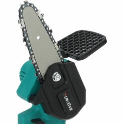 ZEBRAA Scie à Chaine électrique 18V 2400W Brushless Pour Outils De Jardinage à Bois Avec 2 Batteriess -Tronçonneuse et accessoire Soldes 2022 33769163 3