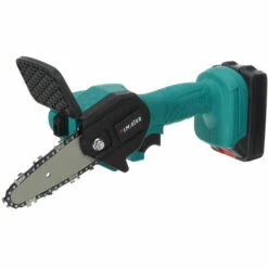 ZEBRAA Scie à Chaine électrique 18V 2400W Brushless Pour Outils De Jardinage à Bois Avec 2 Batteriess -Tronçonneuse et accessoire Soldes 2022 33769163 5