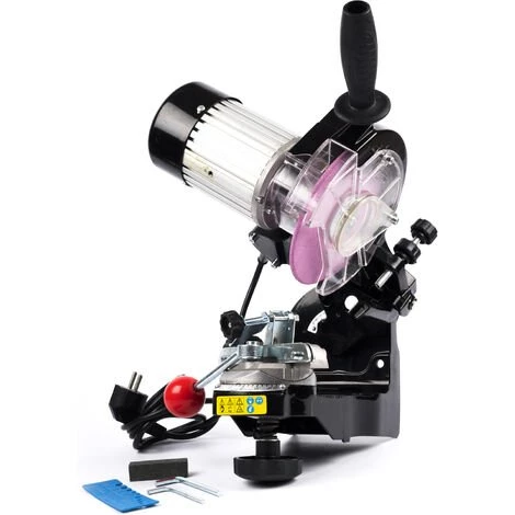 JARDIAFFAIRES Affuteuse électrique De Chaine Professionnelle 230 Watts 2 Meules 3 JARDIAFFAIRES Affuteuse électrique De Chaine Professionnelle 230 Watts 2 Meules