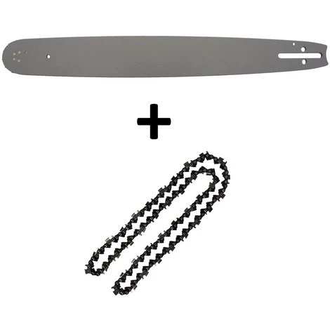 GT GARDEN Guide 20 Pouces (50 Cm) Avec Chaîne 76 Maillons Pour Tronçonneuse 3 GT GARDEN Guide 20 Pouces (50 Cm) Avec Chaîne 76 Maillons Pour Tronçonneuse