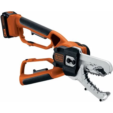BLACK & DECKER Coupe-branches ALLIGATOR 15 Cm - Sans Fil Avec 1 Batterie 18V 2Ah - BLACK+DECKER GKC1000L-QW 3 BLACK & DECKER Coupe-branches ALLIGATOR 15 Cm - Sans Fil Avec 1 Batterie 18V 2Ah - BLACK+DECKER GKC1000L-QW