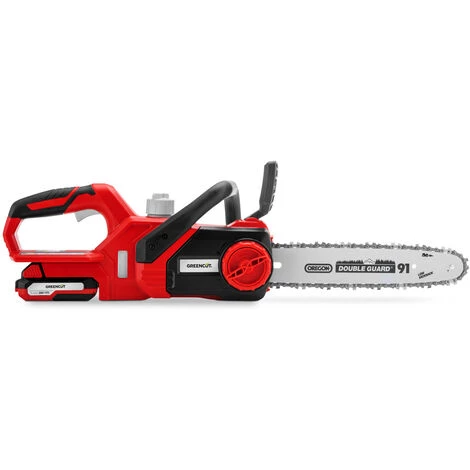 Tronçonneuse à Batterie Au Lithium 20V, épée Oregon 304mm, Chargeur + Batterie Inclus, Vitesse 5m/s - Greencut GS200L 4 Tronçonneuse à Batterie Au Lithium 20V, épée Oregon 304mm, Chargeur + Batterie Inclus, Vitesse 5m/s - Greencut GS200L – Image 2