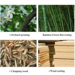 ZEBRAA 550W 24V Scie à Chaine électrique Sans Fil 4Inch Portable Avec 2 Batteries -Tronçonneuse et accessoire Soldes 2022 35416519 3