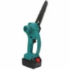 ZEBRAA 6 Pouces 98VF Mini 1200W Scie à Bois Scie à Cha?ne électrique Avec 1 Batterie -Tronçonneuse et accessoire Soldes 2022 35416694 1
