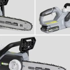 VOLTR 20V– Tronçonneuse 25cm (10’’) – Avec Batterie Lithium 2.0Ah + Chargeur 20V. Normes CE - Gris -Tronçonneuse et accessoire Soldes 2022 35548169 3