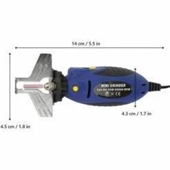 BARES Tronçonneuse Chaîne Grinder, 12V Électrique Portatif Tronçonneuse Affûteuse Mini Chaîne Scie Grinder En Plein Air Meulage Machine Outils -Tronçonneuse et accessoire Soldes 2022 36027675 5