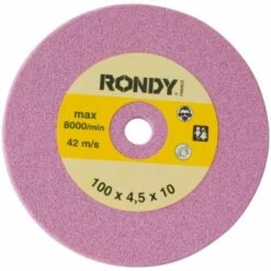 RONDY Meule Grès 100X4.5mm Pour Affuteuse De Chaîne