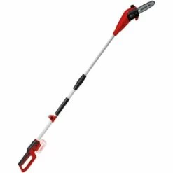 Einhell Élagueuse Sur Perche Sans Fil GC-LC 18/20 Li T-Solo Power X-Change (18 V, Bloc Moteur Inclinable à 30°, Perche, Engrenage Métallique) Livré Sans Batterie Ni Chargeur