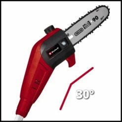 Einhell Élagueuse Sur Perche Sans Fil GC-LC 18/20 Li T-Solo Power X-Change (18 V, Bloc Moteur Inclinable à 30°, Perche, Engrenage Métallique) Livré Sans Batterie Ni Chargeur -Tronçonneuse et accessoire Soldes 2022 36889477 3