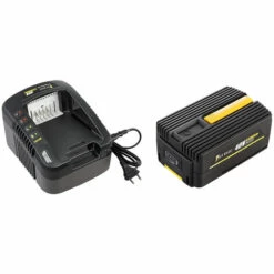 Élagueuse Sur Perche Sans Fil à Batterie, 40 V, GT ELEC + Batterie 2 Ah + Chargeur -Tronçonneuse et accessoire Soldes 2022 37330471 3