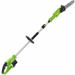 BRAST Élagueuse Sur Perche Sans Fil Batterie 40V 4500trs/min 25cm 70 Minutes 3,5kg Manche Télescop. 130-210cm Arrêt Automat. + Taille Haie, Livré Sans Batterie/chargeur -Tronçonneuse et accessoire Soldes 2022 37767206 4